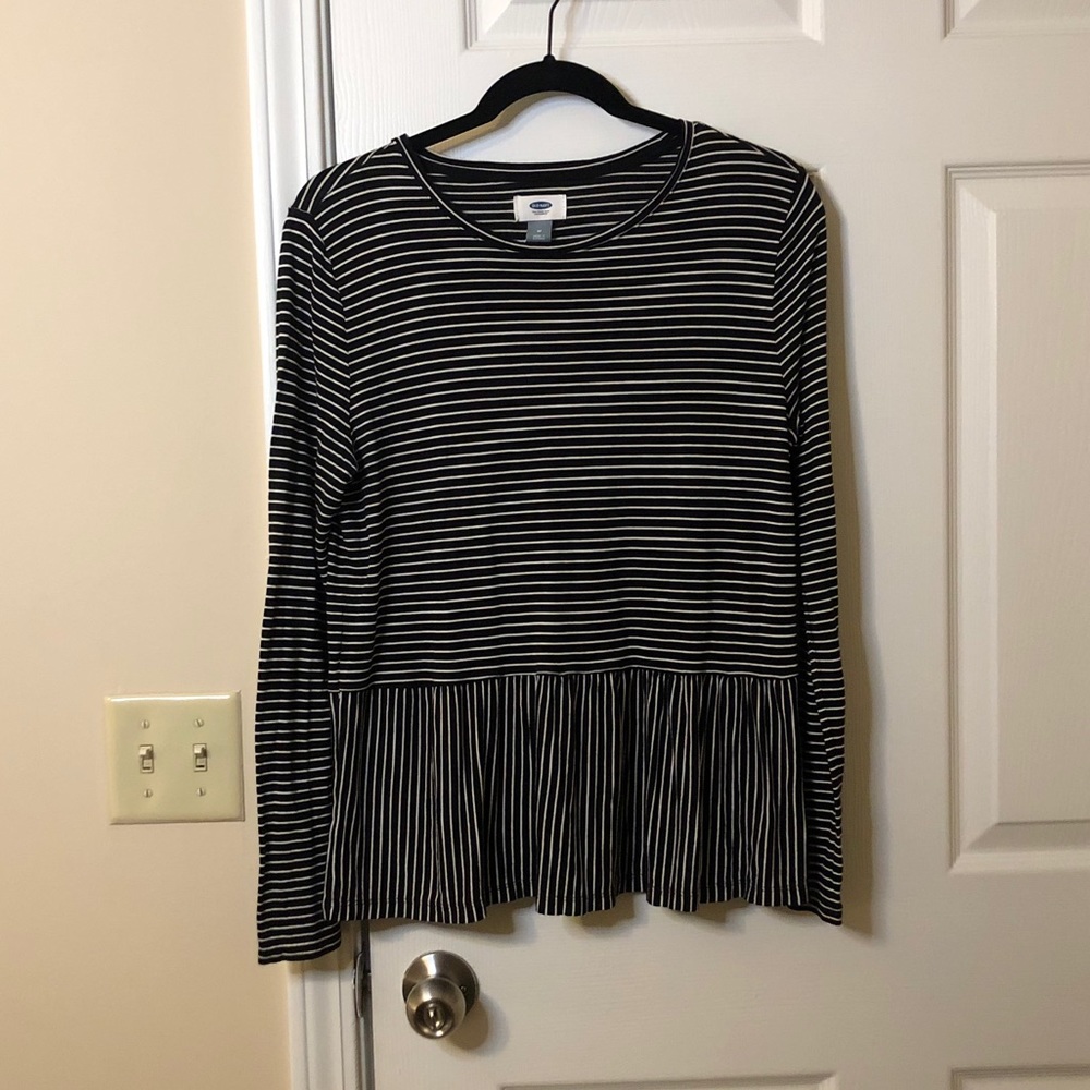 Old Navy Striped Long Sleeve Top